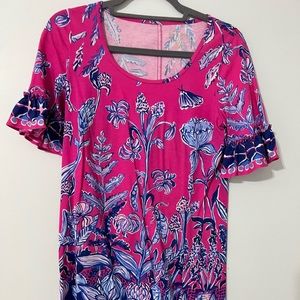 Lilly Pulitzer short bell sleeve dress